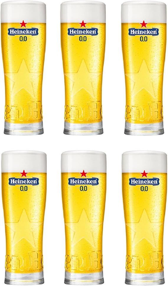 Heineken 0.0% Star Glass 6 x 25 cl