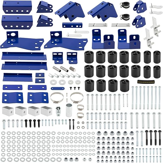 3" Full Body Lift Kit for Chevy Silverado 1500 2003-2005, for GMC Sierra 2WD 4WD