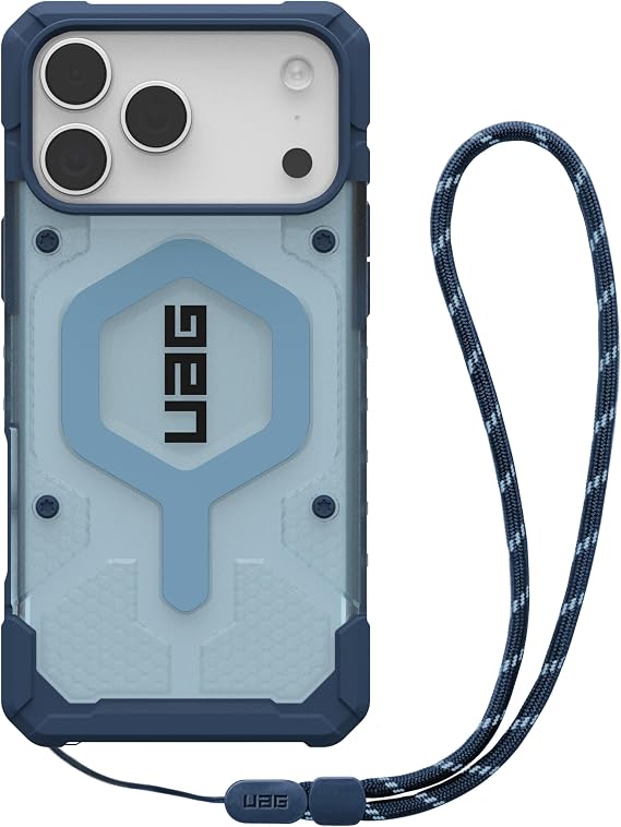 UAG for iPhone 18 Pro Max Case/17 Pro Max Case + Lanyard Bundle, Blues