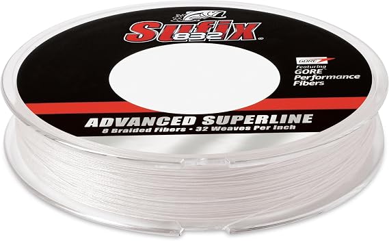 Sufix 832 Braid 80 lb Ghost 300 yards