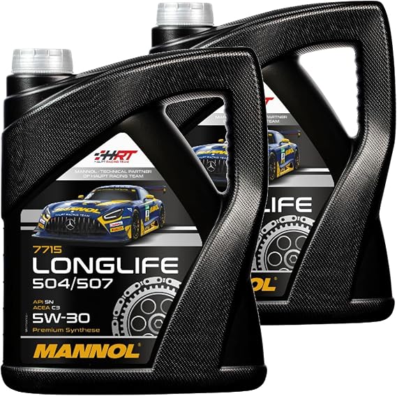 2 X 5 (10 Liter) Mannol 7715 5w-30 Longlife Freigabe 504 507 229.51 MotorÖl