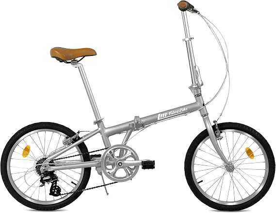 FabricBike Folding Bike Aluminium Frame Single Speed 3 Colours