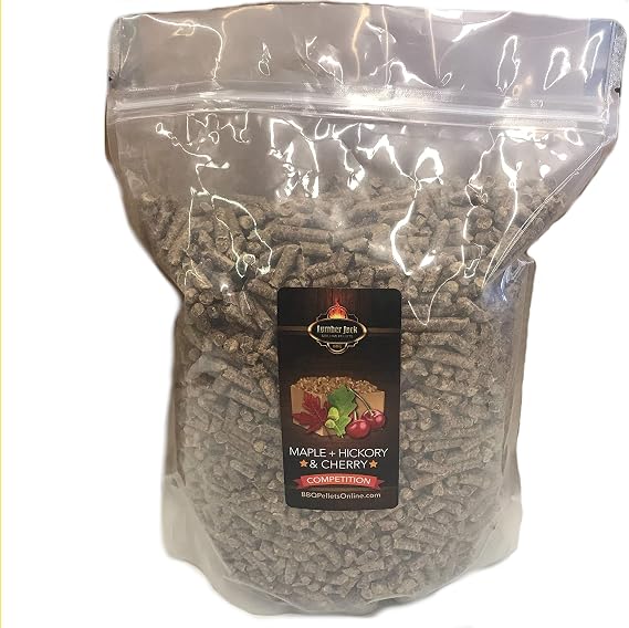 Lumber Jack BBQ Pellets, 3 Pound Sample Box - Maple-Hickory-Cherry (MHC)