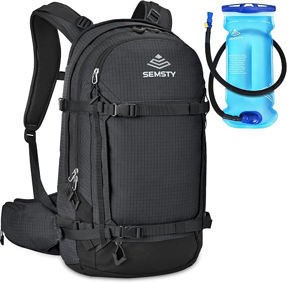 Ski and Snowboard Hydration Backpack 30L with 2L Water Reservoir