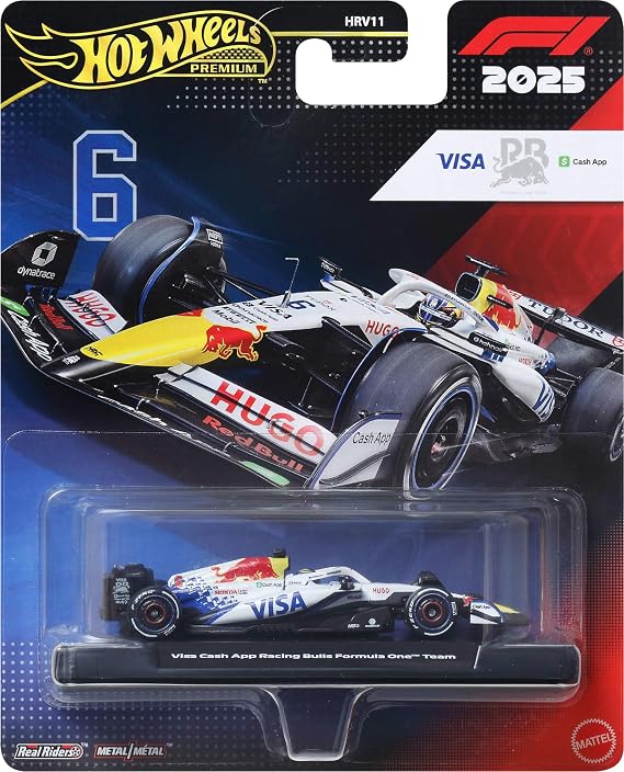 Hot Wheels F1 Racing Bulls Hadjar 1:64 ölçekli, JKD91