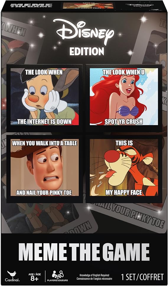Spin Master Games Meme the Game Disney Edition Family Game