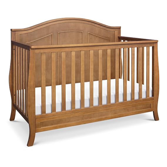 Davinci Emmett 4-in-1 Convertible Crib in Chestnut, Greenguard Gold Certified