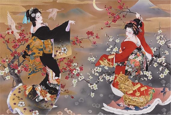 Beauty Paintings by Haruyo Morita- Wooden Jigsaw Puzzles 1000 Piece Teens Family