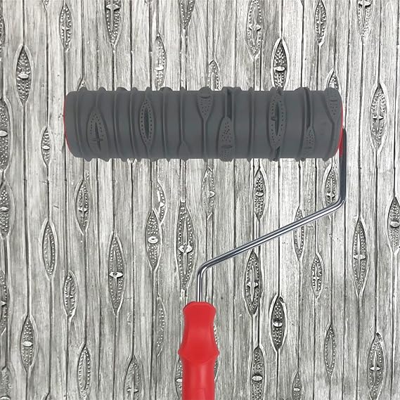 Hanroy 10'' Patterned Paint Roller for Wall Decoration
