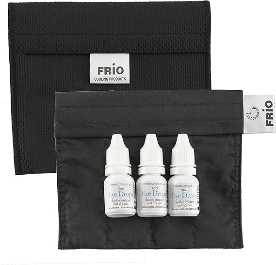 FRIO Extra Small Insulin Cooling Case - Eye Drop Holder - GLP-1 Pills Wallet - TSA Approved