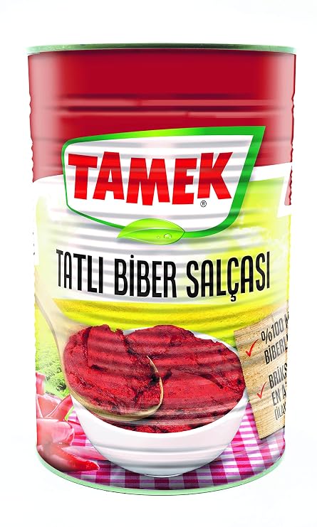 Tamek Mild Pepper Paste 540 Gr / 19.04 Oz