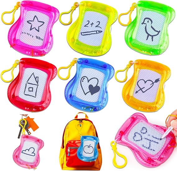 16PCS Mini Magnetic Drawing Board Birthday Party Favors for Kids 4-8 8-12