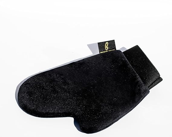 Bronzed Beauty Luxe Tanning Mitt, with strong elastic band - reusable and washable, for a streak-free finish