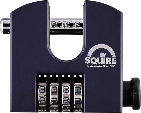 Squire Locks SHCB65 Stronghold Hi-Security Padlocks, Black
