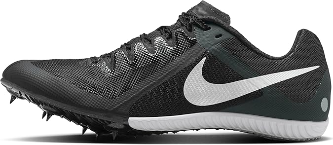 Nike Men Zoom Rival Multi Multievent-Leichtathletik-Spikes Track & Field Shoe, Black Metallic Silver, 8 UK