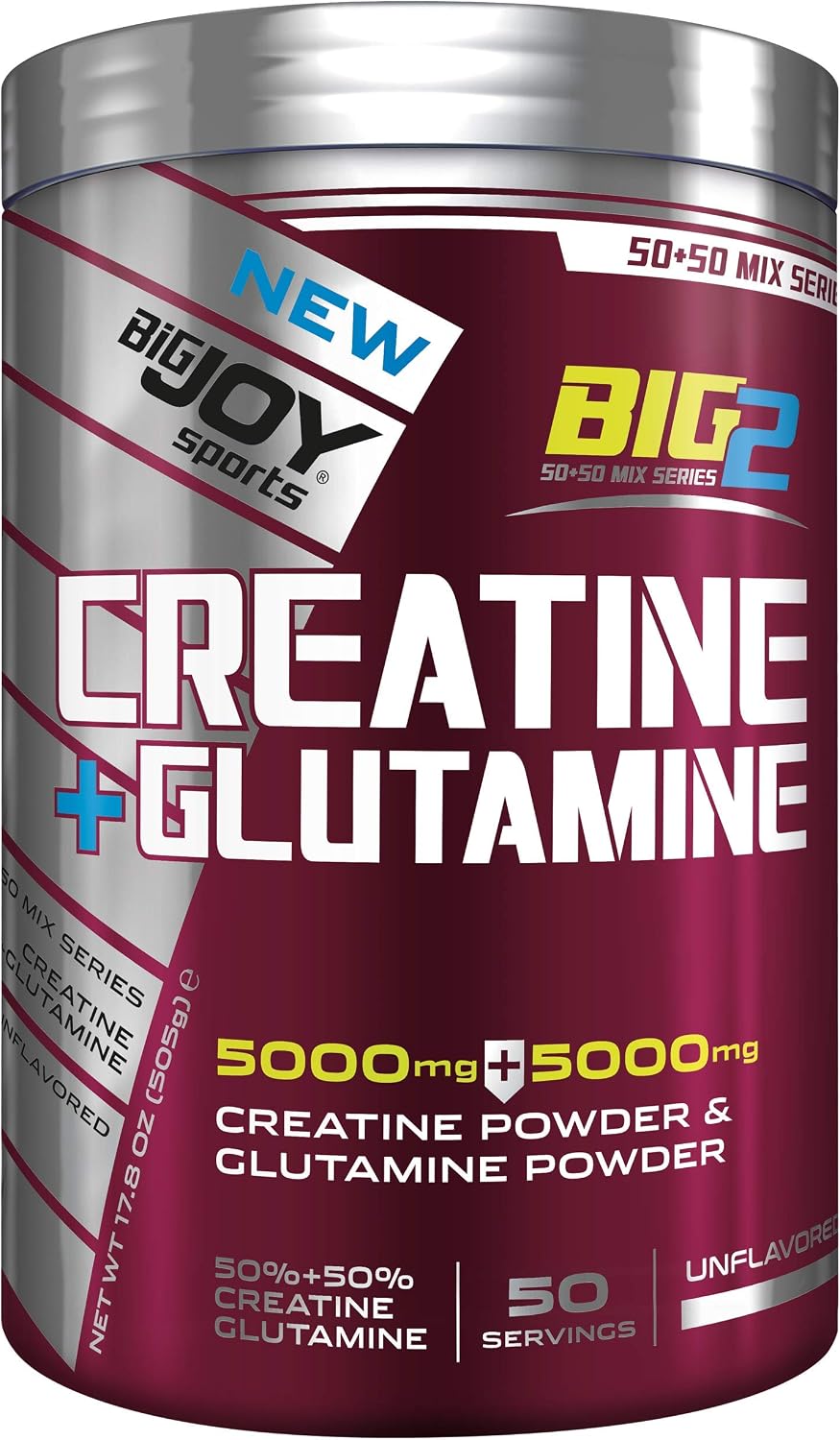 Bigjoy Creatina - Glutamina 1 Paquete 1 X 505 G