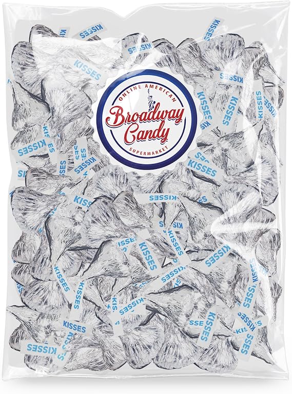 Chocolate Bulk Bags (1kg, Silver)