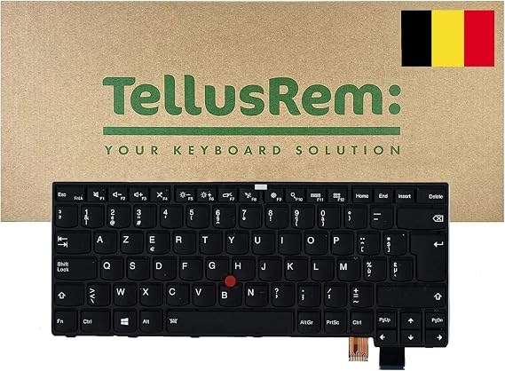 Replacement Belgian Non-Backlit Keyboard for Lenovo Thinkpad T460s T470s