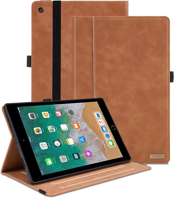 Case for iPad 9.7 inch 5th/6th Gen & Air 1/2, Brown