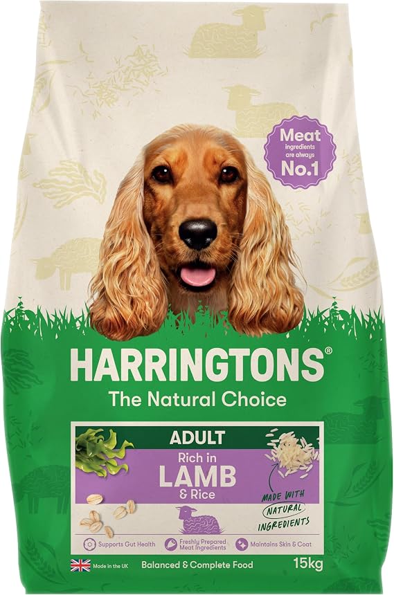 Harringtons Complete Dry Adult Dog Food Lamb & Rice 15kg