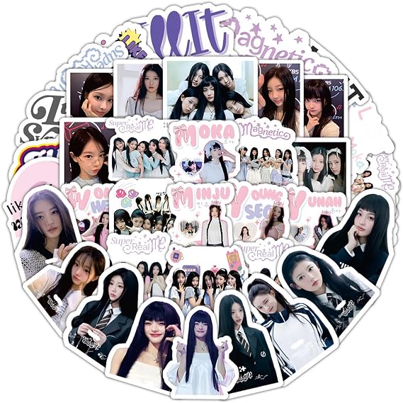60Pcs Illiit Stickers, Merch Stickers, Durable Waterproof Decals