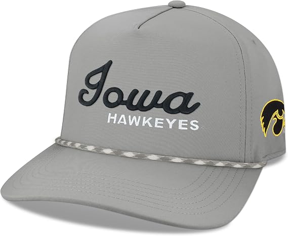 Legacy NCAA Officially Licensed Rope Hat, Caddy Adjustable (Caddy)