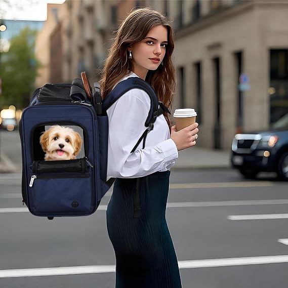 EliteField Deluxe Backpack Pet Carrier for Cats and Dogs