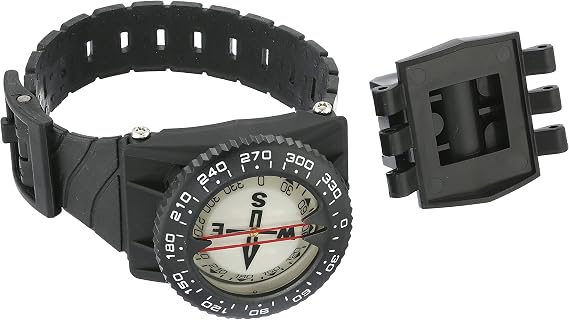 Scuba Diving Wrist Compass with Hose Mount