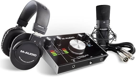 M-Audio M-Track 2x2 Vocal Studio Pro | Complete Vocal Production Package