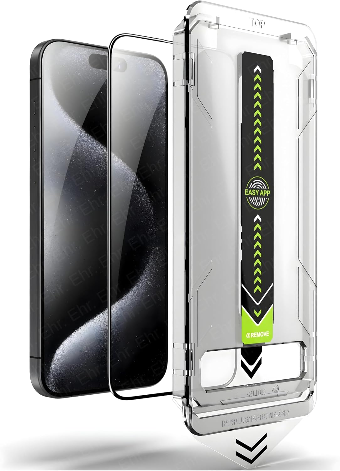 Ehr. iPhone 16 ile Uyumlu Darbelere Karşı Maksimum Koruma Sağlayan ve Kolay Uygulama Aparatlı Hiçbir Şekilide Telefonda Toz Bırakmayan Cam (iPhone 16)