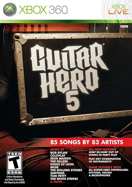 Guitar Hero 5 Stand Alone Software (Bilingual game-play)