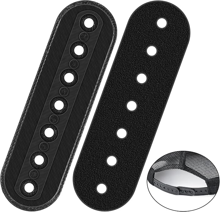 2 Pack Hat Size Extenders, Holes Adjustable Cap Repair Buckles