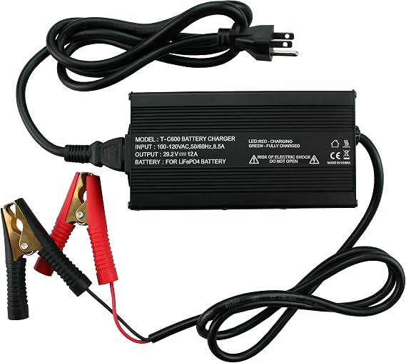 Banshee 24V Lithium LiFeP04 Fully Automatic Marine Battery Charger Maintainer