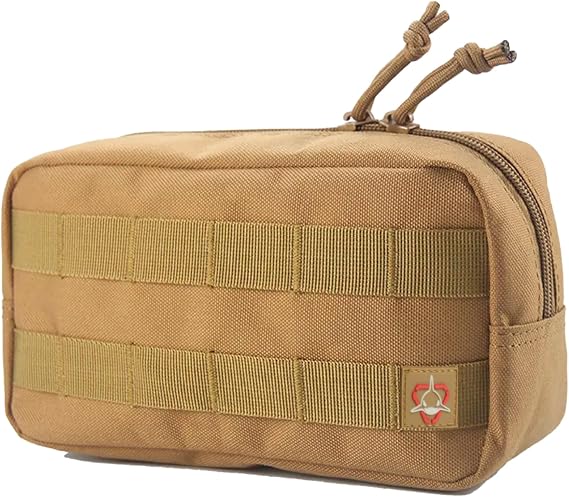 Orca Tactical Horizontal Zippered Multi-Purpose Molle Admin Pouch Utility EDC Tool Gear Gadget Waist Bag Organizer