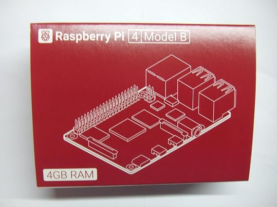Authorized retailer product; Raspberry Pi 4 Model B 4 GB; Raspberry Pi 4 made in UK; Raspberrypi certified product