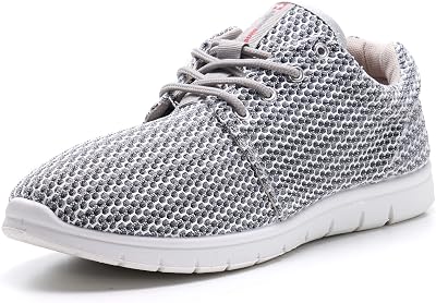 Alpine Swiss Kilian Mens Walking Shoes | Breathable Mesh Running Shoes | Lightweight Fashion Sneakers | Athletic Tennis Trainers