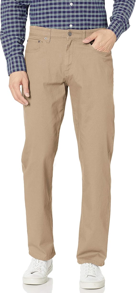 Amazon Essentials Men's 5-Pocket Stretch Twill Pants