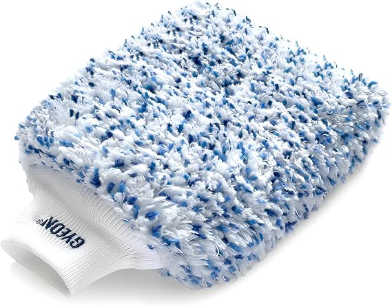 GYEON Q²M Smoothie EVO Edgeless Microfibre Car Wash Mitt, 1250 GSM