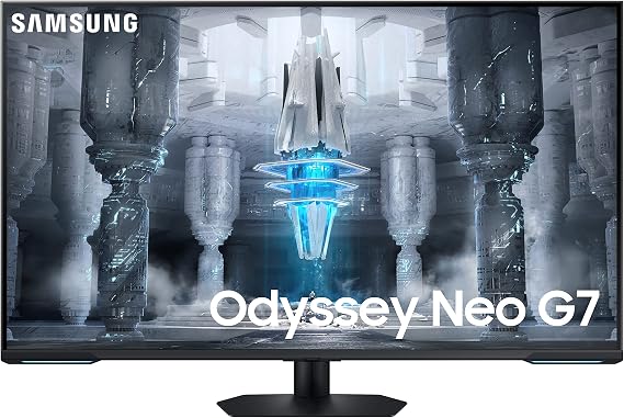 Samsung Odyssey Neo G7 LS43CG700NUXXU 43" 4K UHD Mini LED Smart Gaming Monitor - 3840x2160, 144Hz, 1ms, HDMI 2.1, Full Smart Platform, Speakers, Freesync Premium Pro