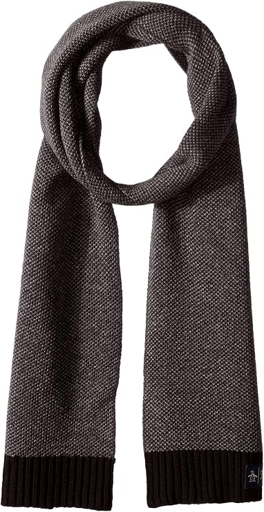 Original Penguin mens Birdseye Knit Scarf