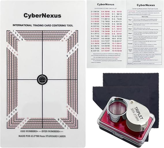 Card Grading Centering Tool Kit for Sports