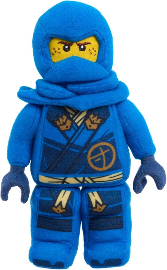 LEGO NINJAGO Minifigure Small Plush Jay, Soft Collectible Ninja Plush