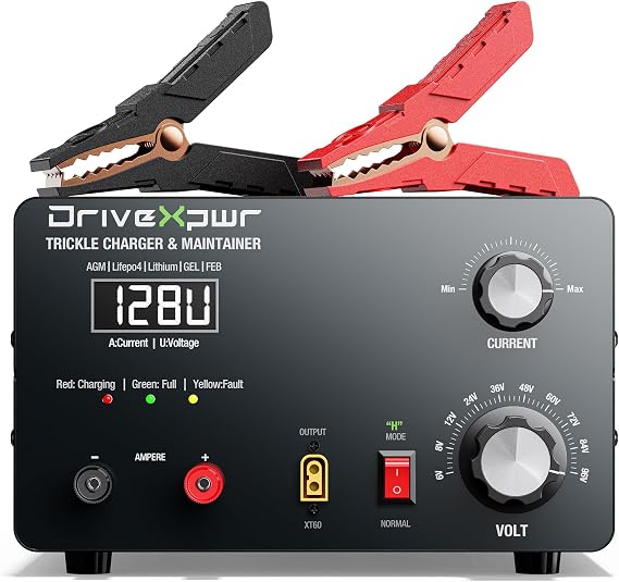 Adjustable Battery Charger 6V 8V 12V 24V 36V 48V 60V 72V 96V 18A