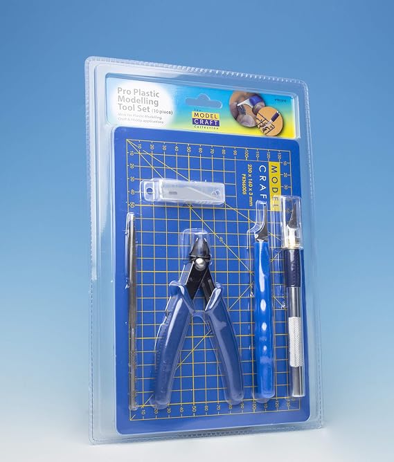 Modelcraft Pro Plastic Modelling Tool Set