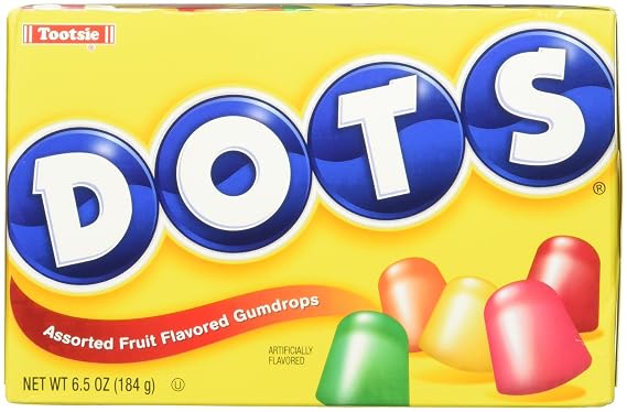 DOTS Gummy Candy, Original Flavors, 6.5oz Box