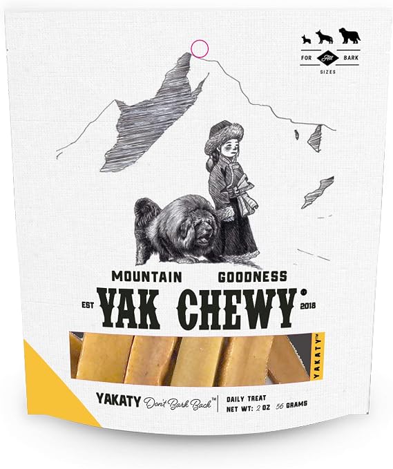 Yak Chewy 2oz Travel Size Natural Himalayan Goodness Dog Chew