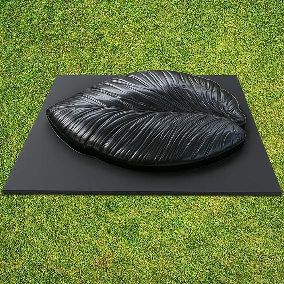 3D Leaf Shape Concrete Mold Cement Plastic ABS 2mm - Mold for Cement - Paving DIY Stepping Stone Decor Garden - Concrete Molds and Forms Reusable