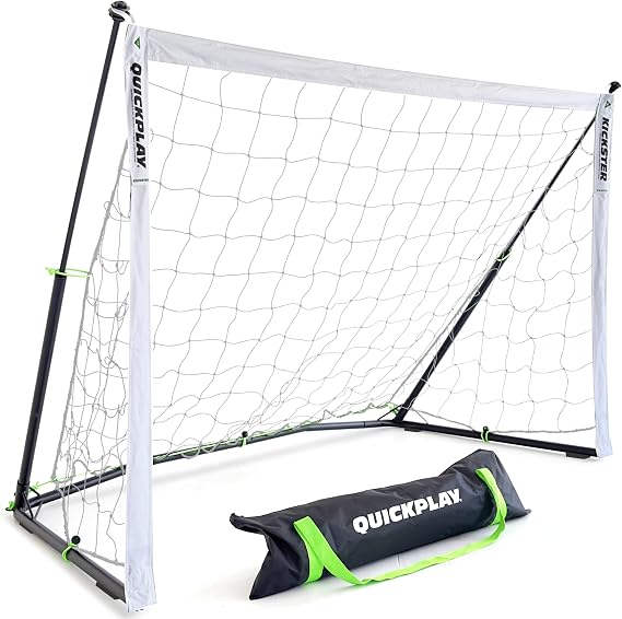 QuickPlay Kickster Elite Ultra Portable Soccer Goals - Turf & Indoor