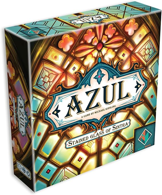 Asmodee Plan B Games, Azul: Stained Glass of Sintra, Board Game, Ages 8+, 2 to 4 Players,30 to 45 Minutes Playing Time