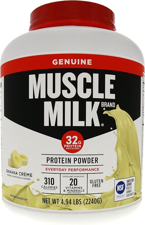 Muscle Milk 8.9 oz 2251 g, Banana, Cream